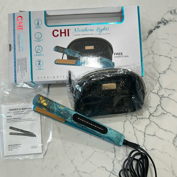 NIB Chi 1" Flat Iron Northern Lights - Picture 1 of 6